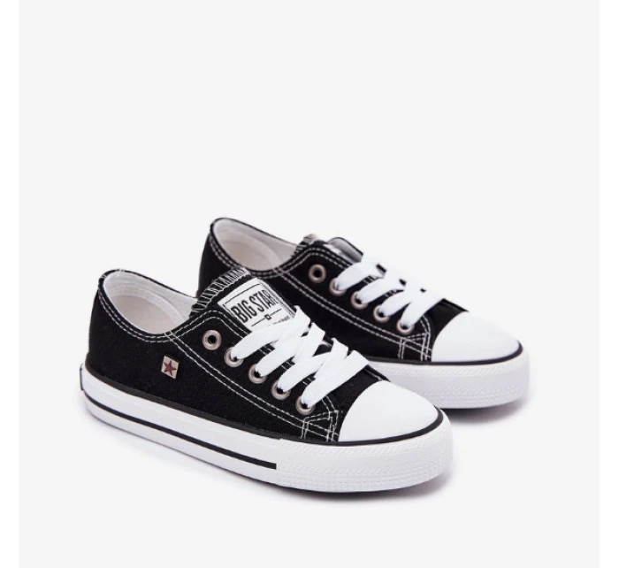 Trampki Dziecięce Big Star FF374206 Czarne Trampki Dziecięce Big Star FF374206 Czarne