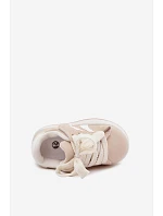 Detské športové tenisky na suchý zips z umelej kože Beige Zoya Detské športové tenisky na suchý zips z umelej kože Beige Zoya