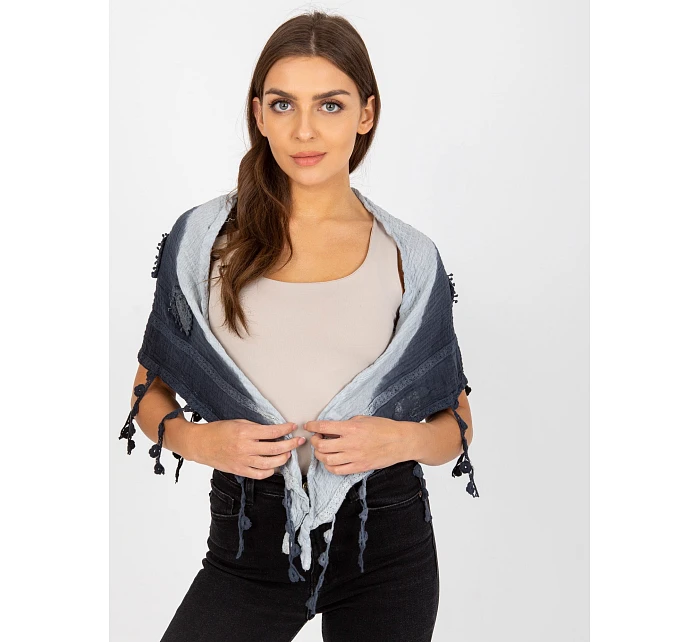 Chustka AT CH model 22042553 granatowy - FPrice Chustka AT CH model 22042553 granatowy - FPrice