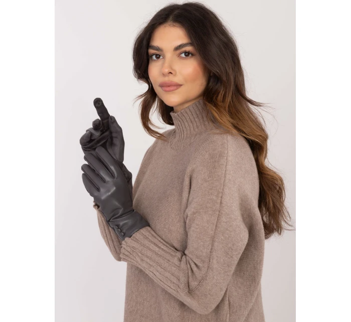 Rukavice AT RK 239805.95 tmavo šedé Rukavice AT RK 239805.95 tmavo šedé