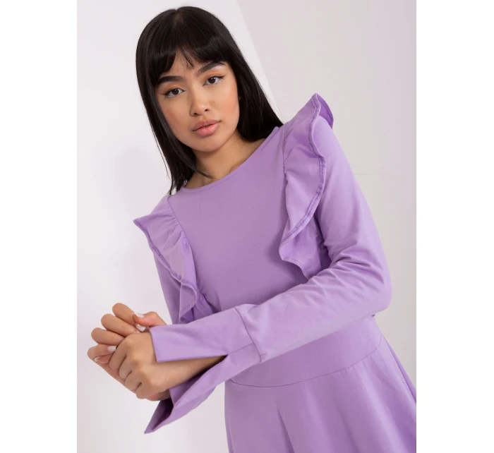 EM SK HW 20 395 šaty.34P svetlo fialová