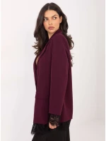 Marynarka IT MA ciemny czerwony model 21818957 - FPrice Marynarka IT MA ciemny czerwony model 21818957 - FPrice