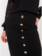 Spódnica PM SD model 21787922 czarny - FPrice Spódnica PM SD model 21787922 czarny - FPrice