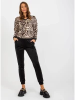 Sada WN KMPL model 17802869 černá a béžová - FPrice