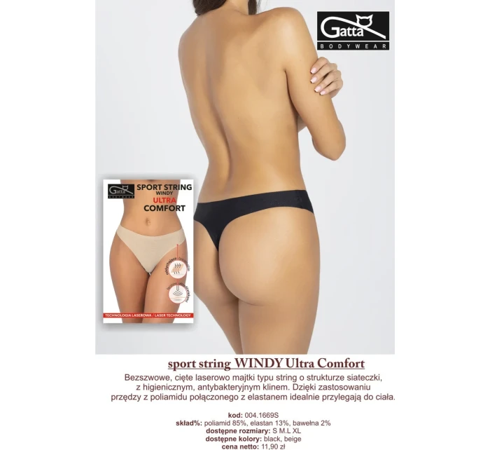 Dámske nohavičky - SPORT STRING WINDY ULTRA COMFORT