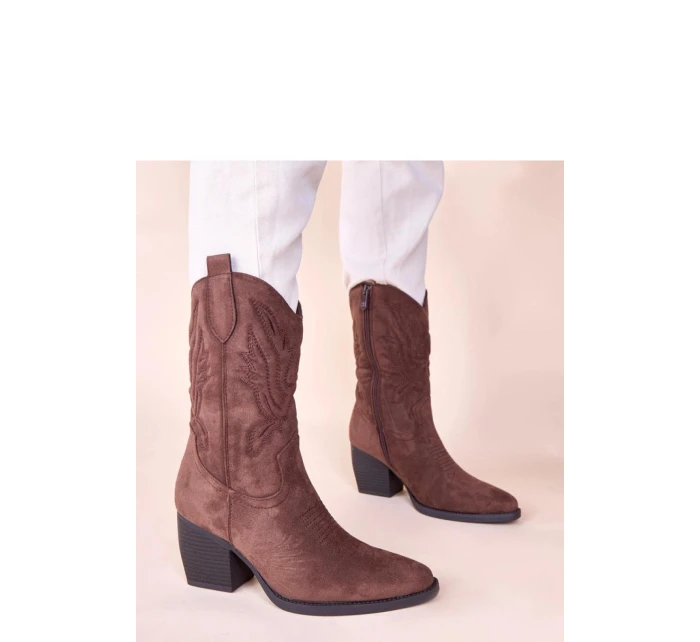 Topánky na podpätku model 221031 Solea