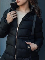 Dámska zimná bunda s kapucňou GABRIELLE black FashionStreet TY4366 Dámska zimná bunda s kapucňou GABRIELLE black FashionStreet TY4366