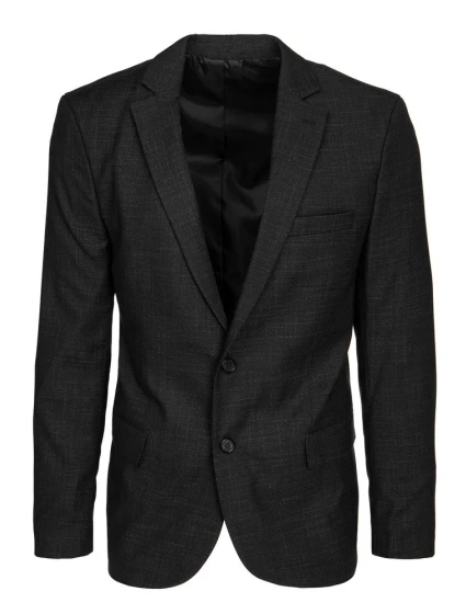 Pánské sako černé Dstreet model 21981808 - FashionStreet Pánské sako černé Dstreet model 21981808 - FashionStreet