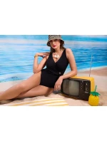 Plavky s plnými košíčky SKJ model 22014424 Black - Ava