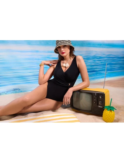 Plavky s plnými košíčky SKJ model 22014424 Black - Ava