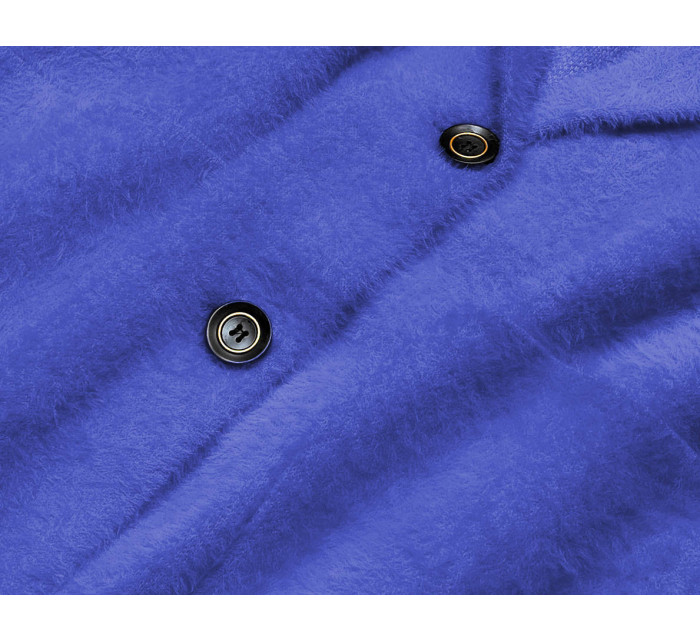 Krátky vlnený prehoz cez oblečenie typu alpaka v nevädzovej farbe (7108-1)