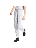 Adidas Essentials 3-Stripes Fleece nohavice voľného strihu W IN6178 ženy Adidas Essentials 3-Stripes Fleece nohavice voľného strihu W IN6178 ženy