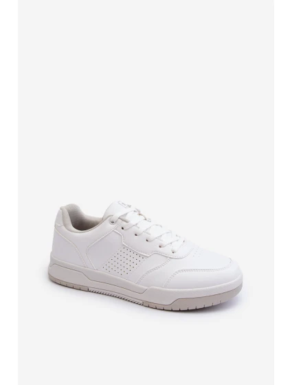 Bílé pánské tenisky z ekokože model 21658108 - EVENTO