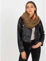 Tunelová šála AT KM model 17657819 tmavě lila - FPrice