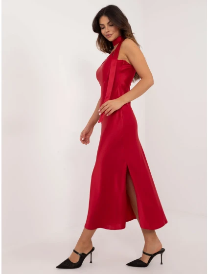 Šaty LK SK model 20556854 tmavě červené - FPrice