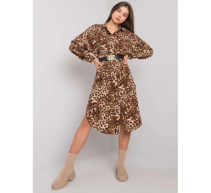 Šaty TW SK BI 32555.72P čierna a béžová Šaty TW SK BI 32555.72P čierna a béžová