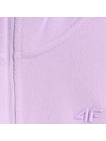 Dámska fleecová mikina 4FWAW25UFLEF069 52S lilac - 4F