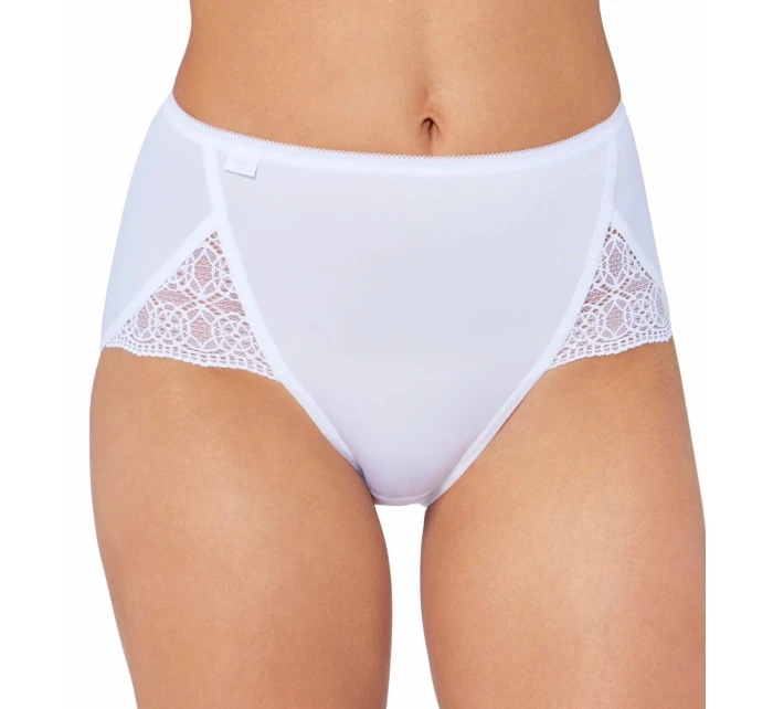 Dámské kalhotky Sloggi Pure Sense Luxe Maxi C2P bílé Dámské kalhotky Sloggi Pure Sense Luxe Maxi C2P bílé