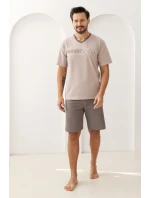 Pyžamo 503 v model 21873361 délce 2XL3XL W26 pánské - Regina Pyžamo 503 v model 21873361 délce 2XL3XL W26 pánské - Regina