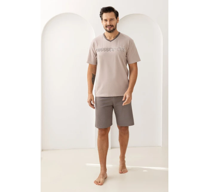 Pyžamo 503 v model 21873361 délce 2XL3XL W26 pánské - Regina Pyžamo 503 v model 21873361 délce 2XL3XL W26 pánské - Regina