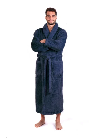 župan model 20647394 pánský Dark denim - Vestis