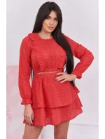 Boho červené šaty Boho červené šaty