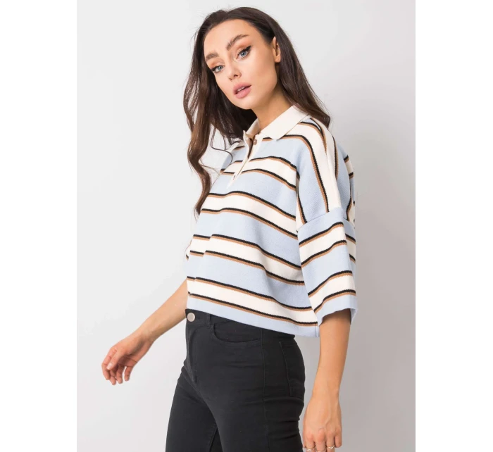 Blúzka 269 BZ 15501.94P biela a modrá