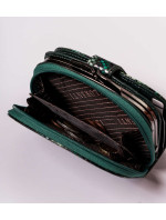 Dámske peňaženky [DH] 43972 MSN čierna a zelená