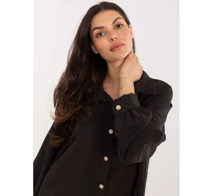 Košeľa IT KS 29022.25 tmavohnedá