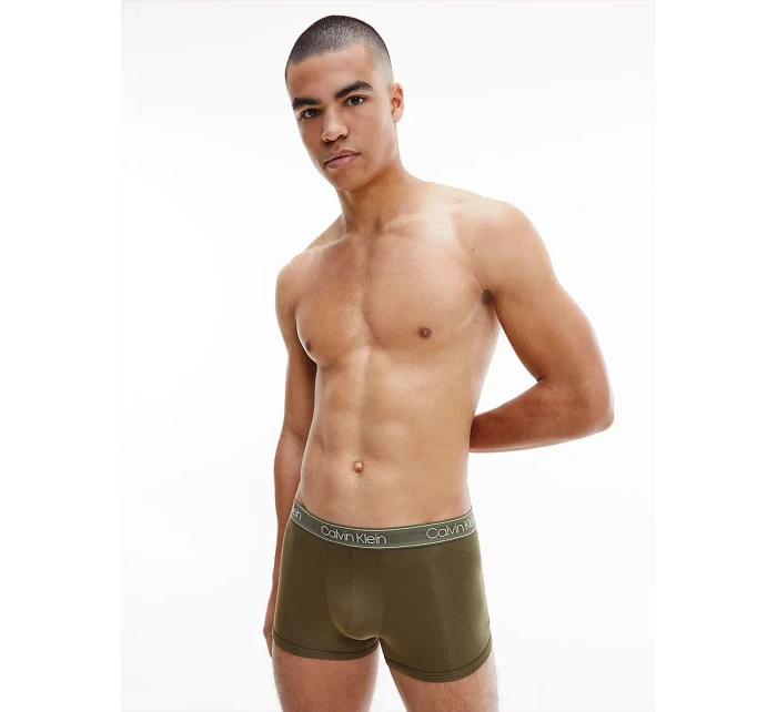 Pánske trenírky Essential - NB2864A - RBN - Kaki - Calvin Klein Pánske trenírky Essential - NB2864A - RBN - Kaki - Calvin Klein