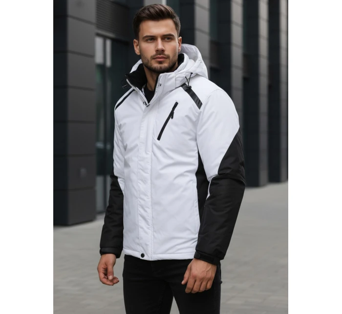 Pánská lyžařská bunda bílá Dstreet model 21995693 - FashionStreet