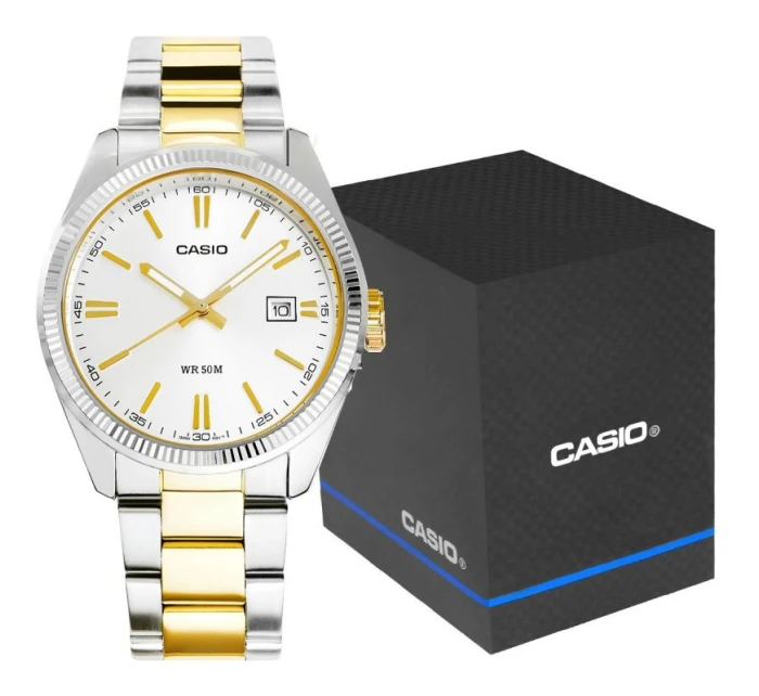 Pánske hodinky CASIO MTP-1302PSG-7AVEF + BOX Pánske hodinky CASIO MTP-1302PSG-7AVEF + BOX