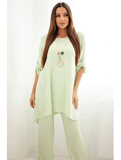 Komplet halenka + kalhoty s přívěskem model 22159087 - K-Fashion