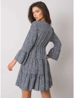 Šaty DHJ SK 8777A.66P tmavomodré