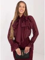 Koszula IT KS model 21786434 bordowy - FPrice Koszula IT KS model 21786434 bordowy - FPrice