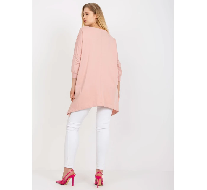 Bluzka RV BZ model 21365594 jasny różowy - FPrice Bluzka RV BZ model 21365594 jasny różowy - FPrice