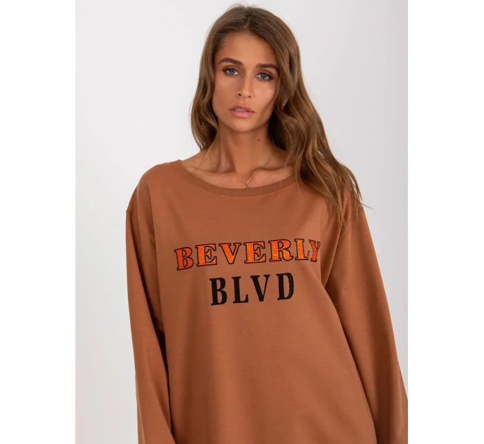 Mikina VI BL 3075.64P svetlo hnedá Mikina VI BL 3075.64P svetlo hnedá