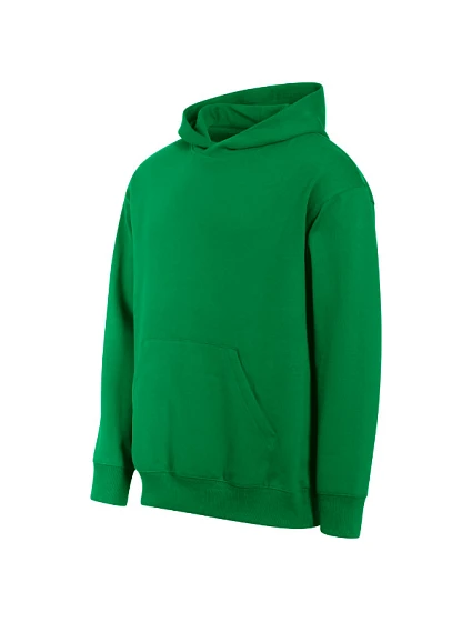 Chill mikina unisex stredne zelená