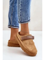 Dámske papuče YY-12 Camel - Krok vo veľkom štýle