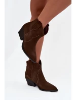 Topánky na podpätku model 219128 Krok vo veľkom štýle