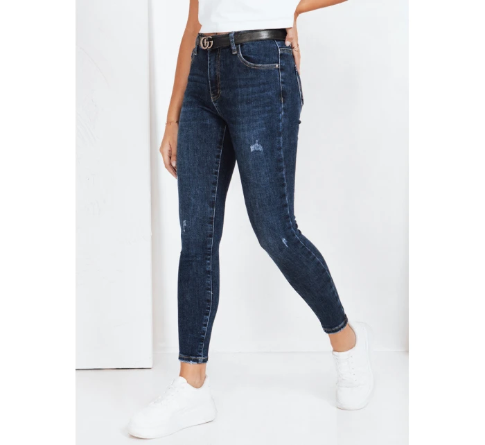 Dámské skinny džíny tmavě modré Dstreet model 21992816 - FashionStreet Dámské skinny džíny tmavě modré Dstreet model 21992816 - FashionStreet
