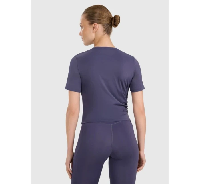 Dámsky rýchloschnúci top na jogu a pilates 4F 4FWAW25TFTSF1524-31S Dámsky rýchloschnúci top na jogu a pilates 4F 4FWAW25TFTSF1524-31S