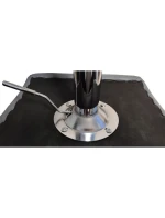 BAROVÁ STOLIČKA HOCKER SIVÁ SADA 2 KS