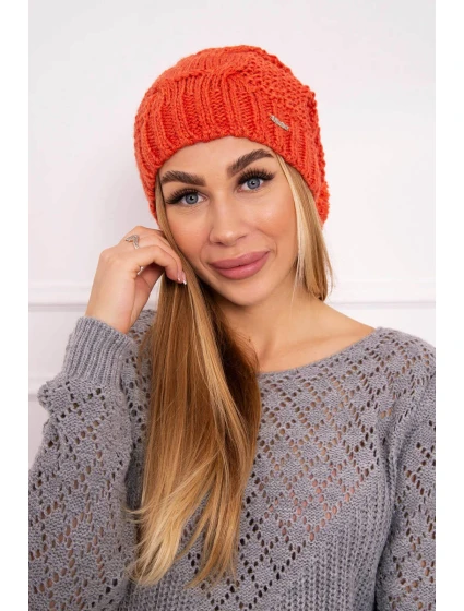 Čiapka s fleecom Justyna K253 červená