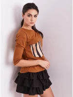 Blúzka CZ BZ 1694.08 svetlohnedá Blúzka CZ BZ 1694.08 svetlohnedá