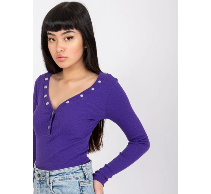 Halenka RV BZ model 17049939 tmavě fialová - FPrice Halenka RV BZ model 17049939 tmavě fialová - FPrice