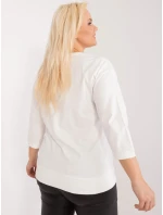 Bluzka RV BZ model 19658658 ecru - FPrice Bluzka RV BZ model 19658658 ecru - FPrice