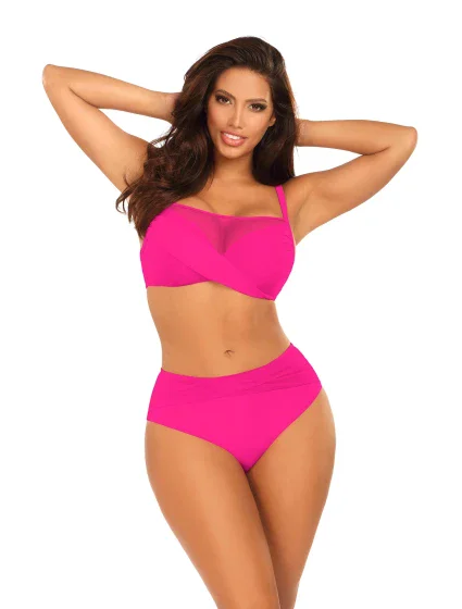Dámské dvoudílné plavky Fashion 32  růžové  model 20105780 - Self