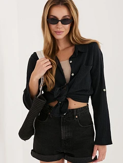 Košeľa s dlhým rukávom, model 231510, Italy Moda