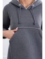 Sada model 18742594 kalhot v grafitové barvě - K-Fashion Sada model 18742594 kalhot v grafitové barvě - K-Fashion